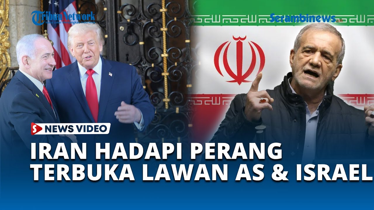 Presiden Iran Sebut Teheran Hadapi Perang Terbuka Lawan Amerika dan Israel