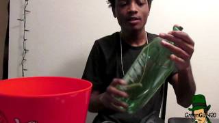 HOW TO MAKE A GRAVITY BONG PART 2(WEED-ED)(CGG420)