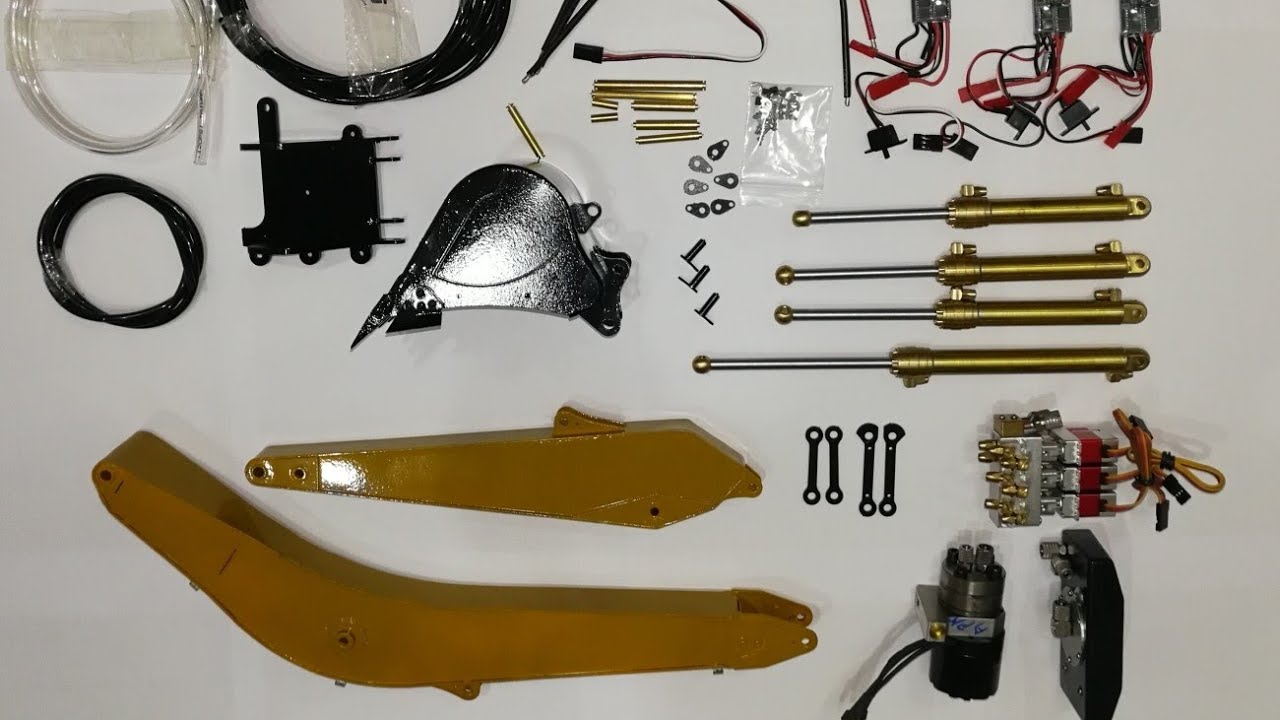 Huina580  hydraulic kit review