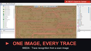 One Scan Image, Every Trace — Watch Software Recognize a Full 2-Layer PCB