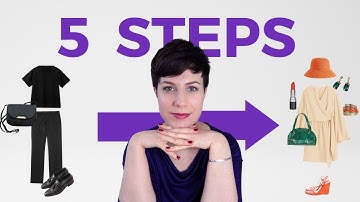 How to stop wearing so much BLACK, and start wearing COLOUR