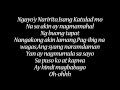 Ngayo'y Naririto Lyrics