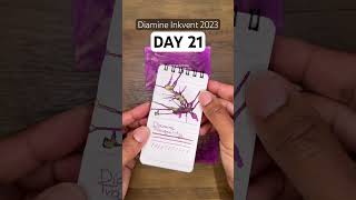 #Inkvent 2023 Day 21: Diamine Tranquility