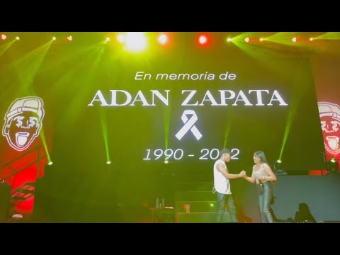 EMOTIVO: Mc Davo Canta Junto A Papa De Adan Zapata 