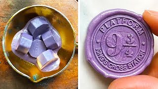 WAX SEALING IS SO SATISFYING TO WATCH 😍