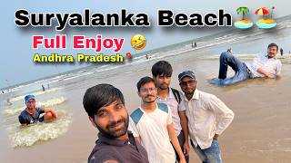 Suryalanka Beach Trip Vlog | Road Trip Funny Moments | Bapatla Beach Andhra Pradesh