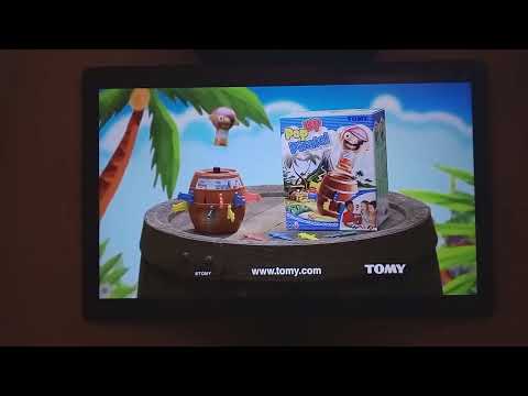 tomy pop UP pirate & greedy granny combo TV commercial