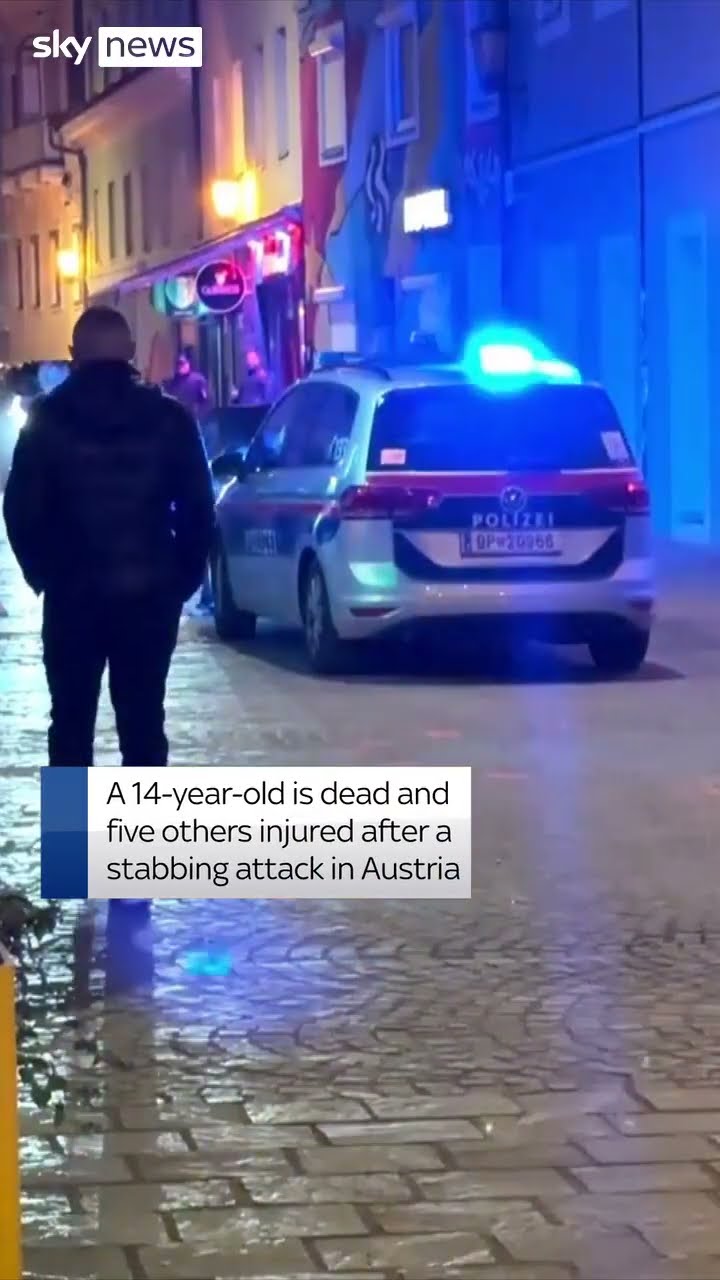 Candles lit for Austrian stabbing victims