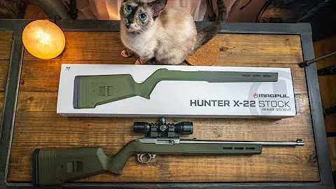 X22 Magpul Stock OD Green Ruger 1022