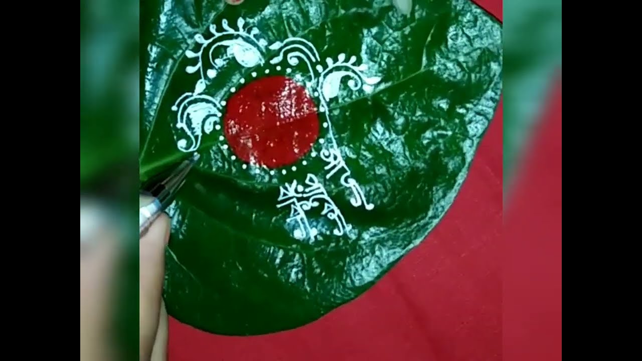 Simple and easy bridal wedding pan pata kolka design/for bengali bride🥰🥰