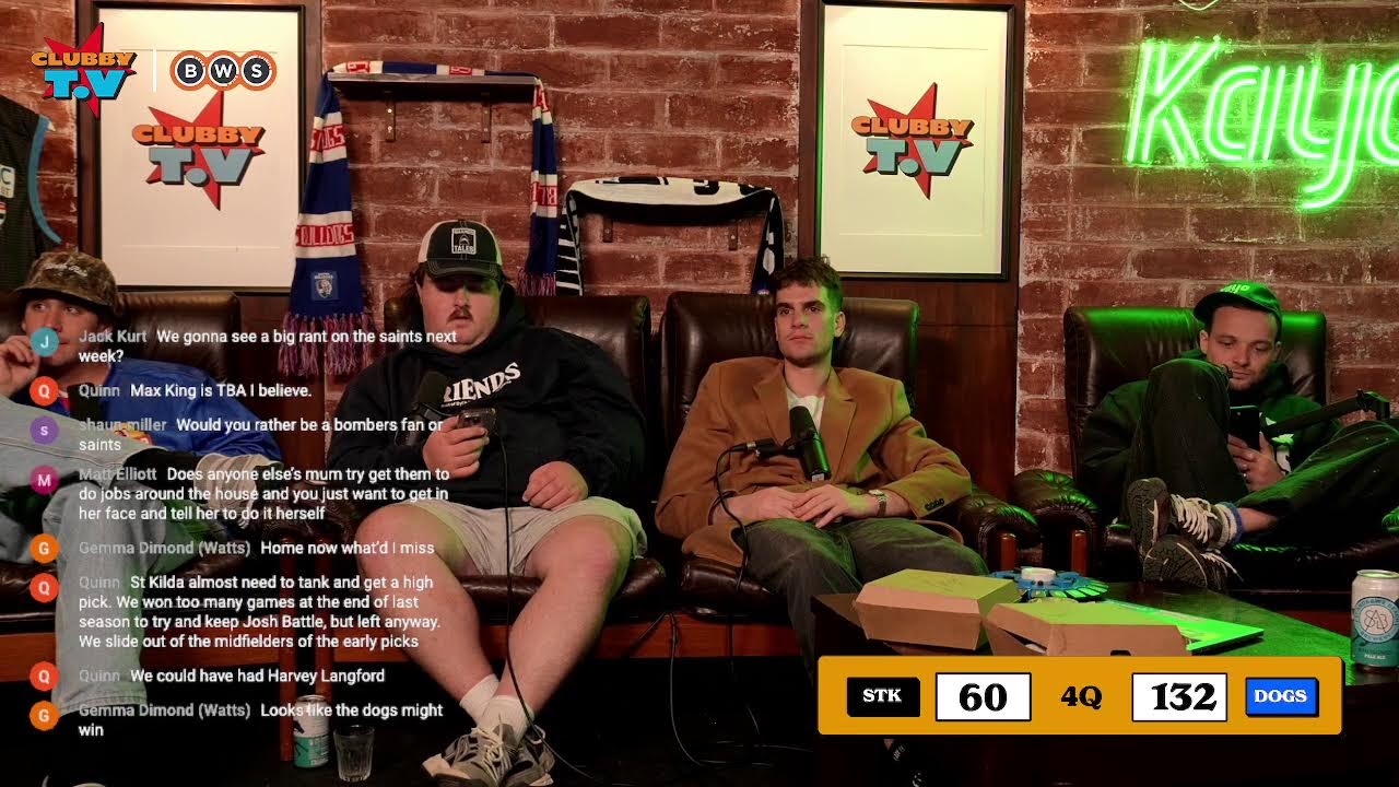 [AFL - Round 14] Western Bulldogs v St Kilda Saints | CLUBBY TV 