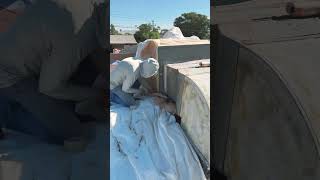 #foam #ac #acworking #rooflife #construction #spryfoam #Sprayfoam