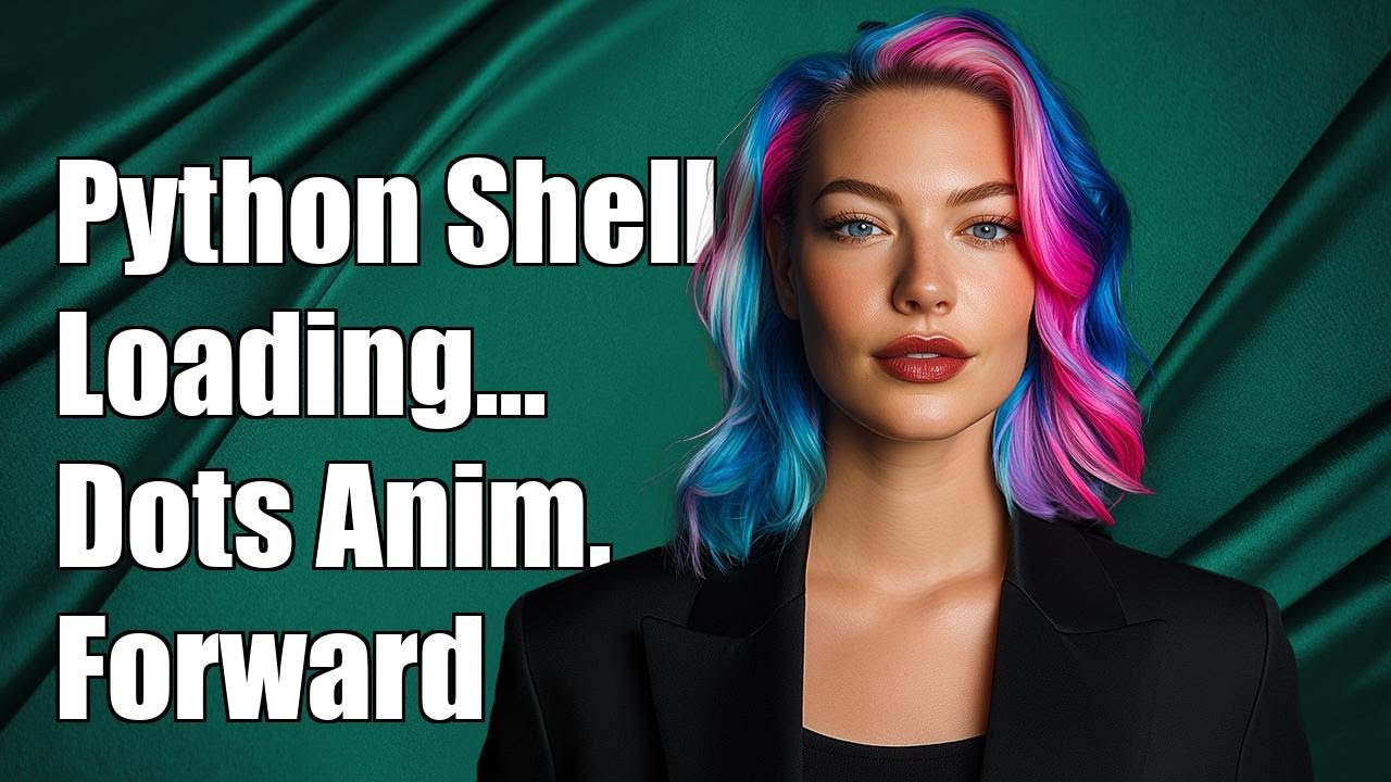 Python Shell: Print 'Loading' with Dots Animation Forward and Backward ...
