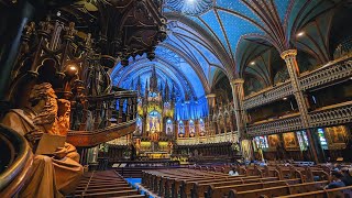 Ranked #6 Most Beautiful Building in the World (Notre-Dame Basilica of Montreal)