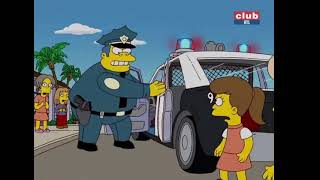 Les Simpson - Bart Se Fait Arrêter Par La Police