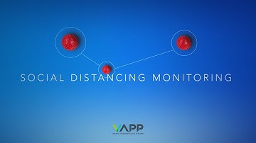 V-App Analytics for Social Distancing Monitoring