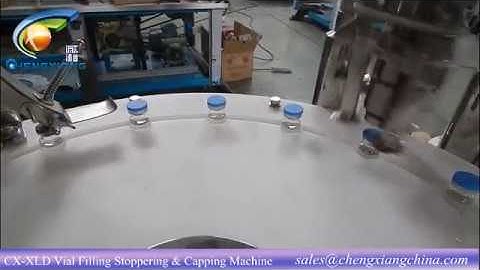 CX-XLD Vial Filling Stoppering & Capping Machine