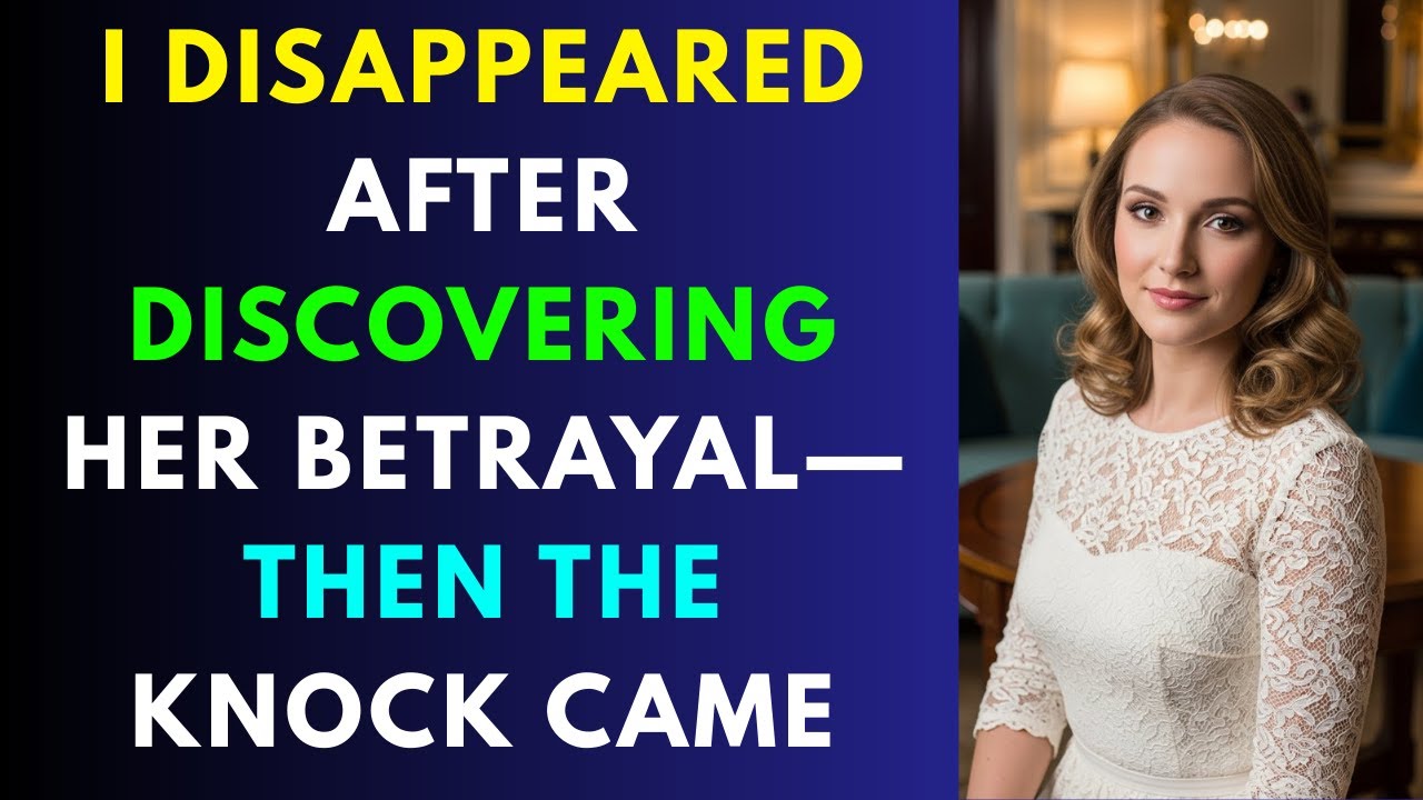 I Disappeared After Discovering Her Betrayal—Then the Knock Came