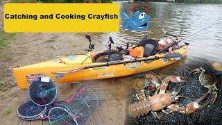 UK Foraging - Crayfish Catch and Cook - So Easy