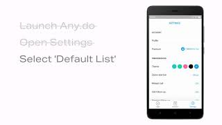 Default List | Any.do