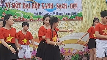Văn nghệ Ngày hội thời trang - Trường tiểu học Đại Hợp Tứ Kỳ Hải Dương 26-3-2024