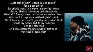 6LACK - preach - LYRICS