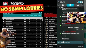 NO SBMM LOBBIES! *Ground War* (Modern Warfare III)