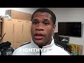 DEVIN HANEY, FOUGHT RYAN GARCIA 6 TIMES AND SPARRED GERVONTA DAVIS, TIGHT-LIPPED ON WHO WOULD WIN