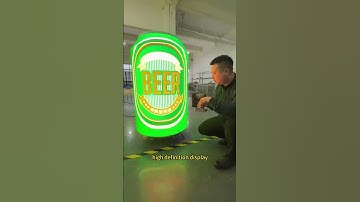 flexible LED display,Beer can LED display,Beverage can LED display #ledlights #leddisplay #ledwall