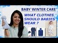 WINTER CARE FOR BABY : CLOTHING (Eng)