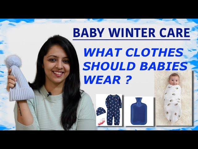 Winter Care For Baby : Clothing (Eng) - Youtube