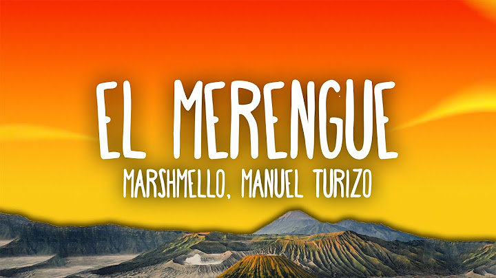 Marshmello, Manuel Turizo - El Merengue