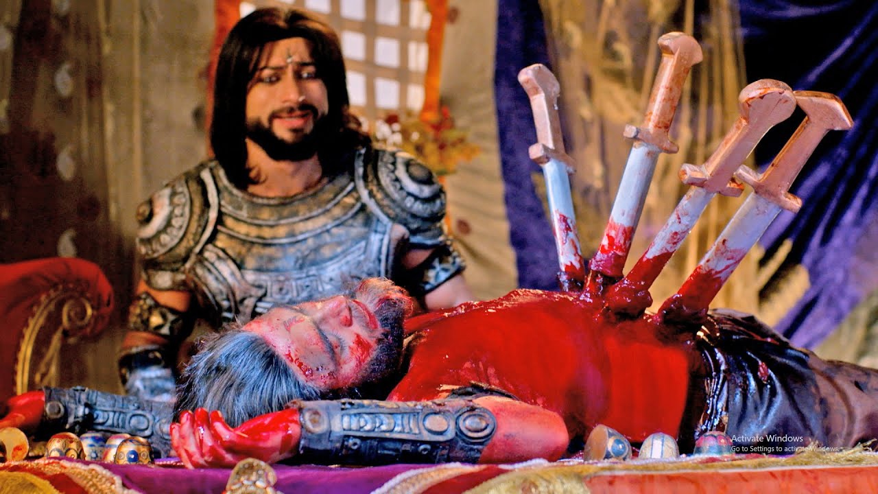 दुर्योधन ने किया अपने मामा सकुनी का वध  || Suryaputra Karn || #सूर्यपुत्र कर्ण