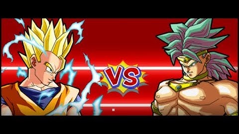 Super Saiyan Gohan Vs Broly