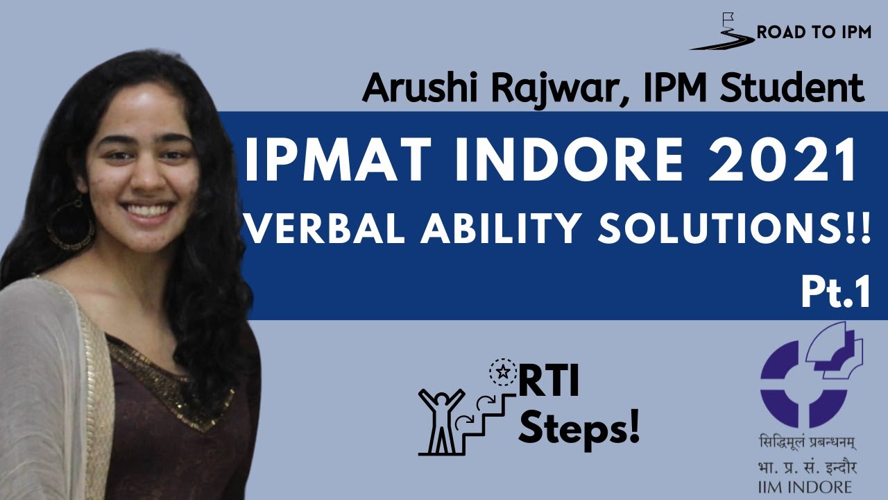IPMAT INDORE 2021 VERBAL ABILITY SOLUTIONS PART 1 RTI Steps YouTube ipmat-indore-2021-verbal-ability-solutions-part-1-rti-steps-youtube