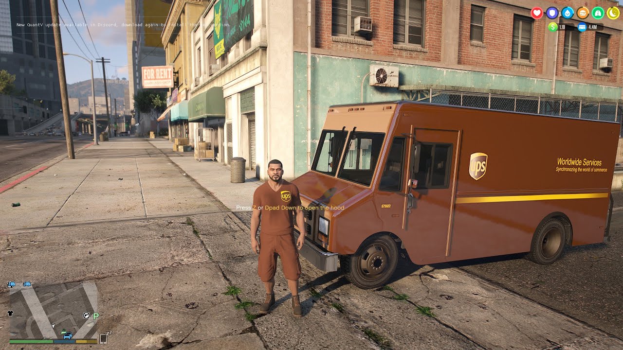 Grand Theft Auto V Enhanced: Project Santos 1.1.5 (Let's go to Work ...