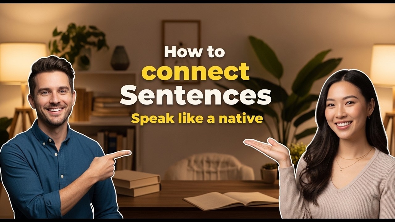 How to Connect Sentences in English | Speak Like a pro