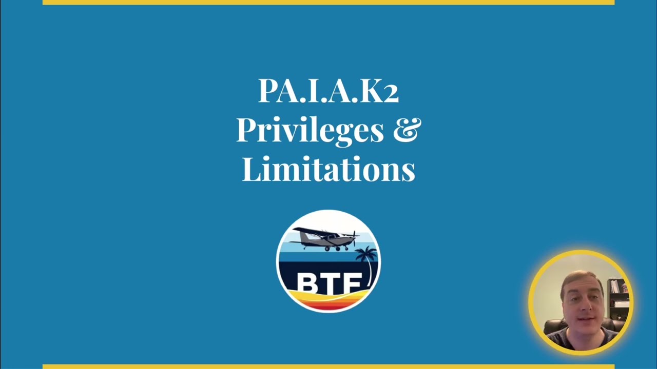 Понимание привилегий и ограничений частного пилота