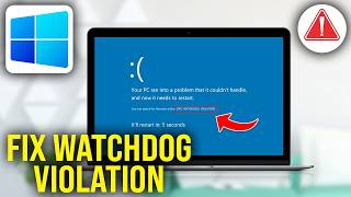 How To Fix BSOD Dpc Watchdog Violation Error 0x00000133