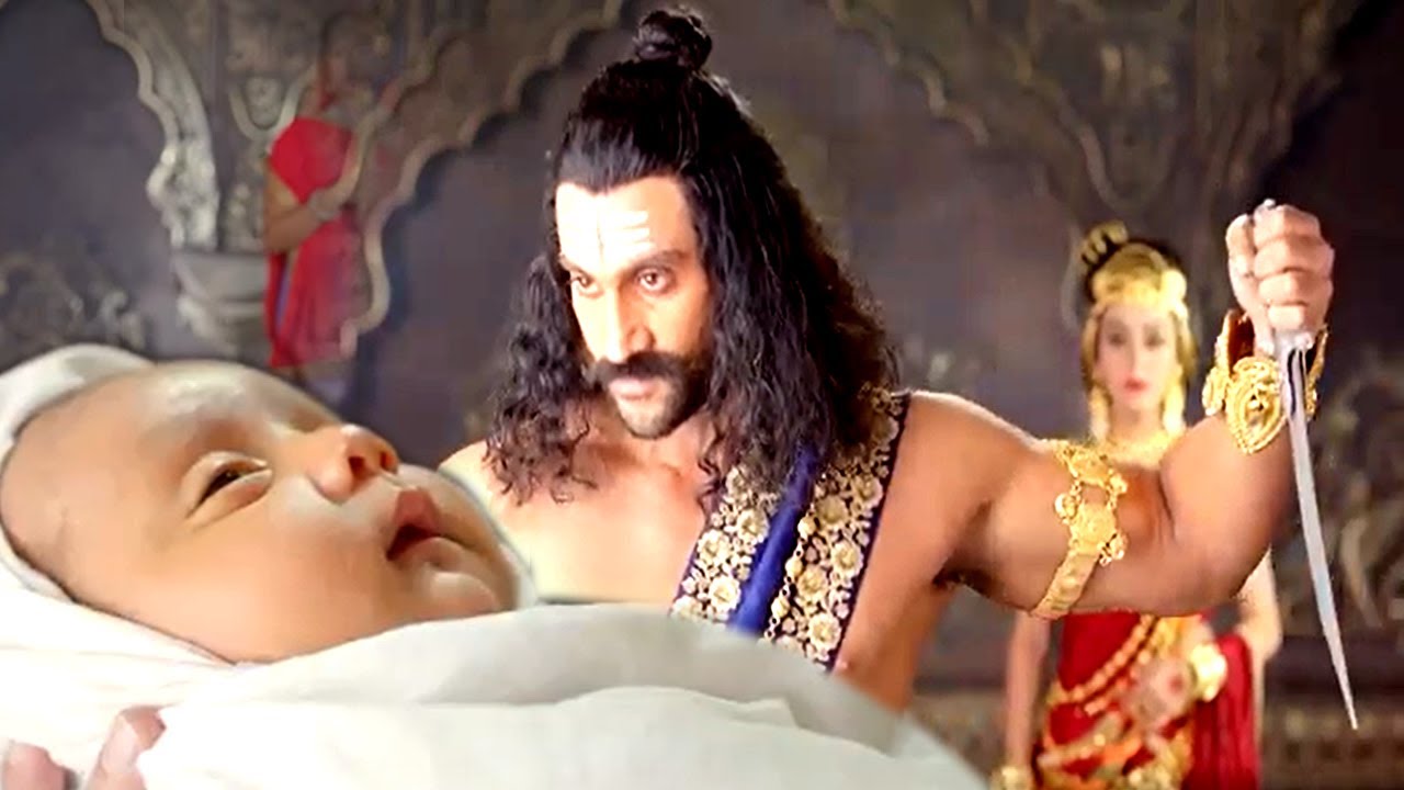 कंस जब देवकी की आठवीं सन्तान को मारने चला 