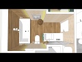 Дизайн интерьера квартиры  Сурикова, 3
