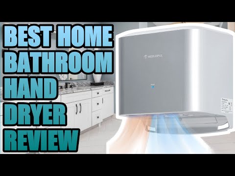 Video: BEST ELECTRIC HAND DRYER FOR HOME BATHROOM BY MODUNFUL REVIEW