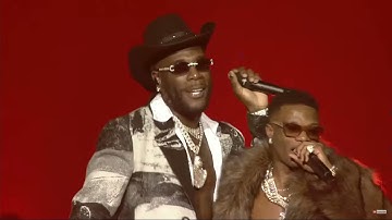 WIZKID AND BURNA BOY GINGER  PERFORMANCE AT O2 ARENA MADE IN LAGOS TOUR 2021  01/12/2021