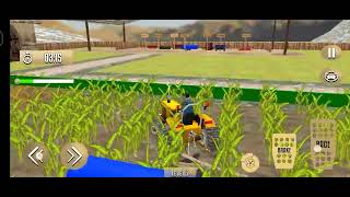 Tractor Farming Driver: Village Simulator - Forage Plow Farm Harvester -Android Gameplay screenshot 5