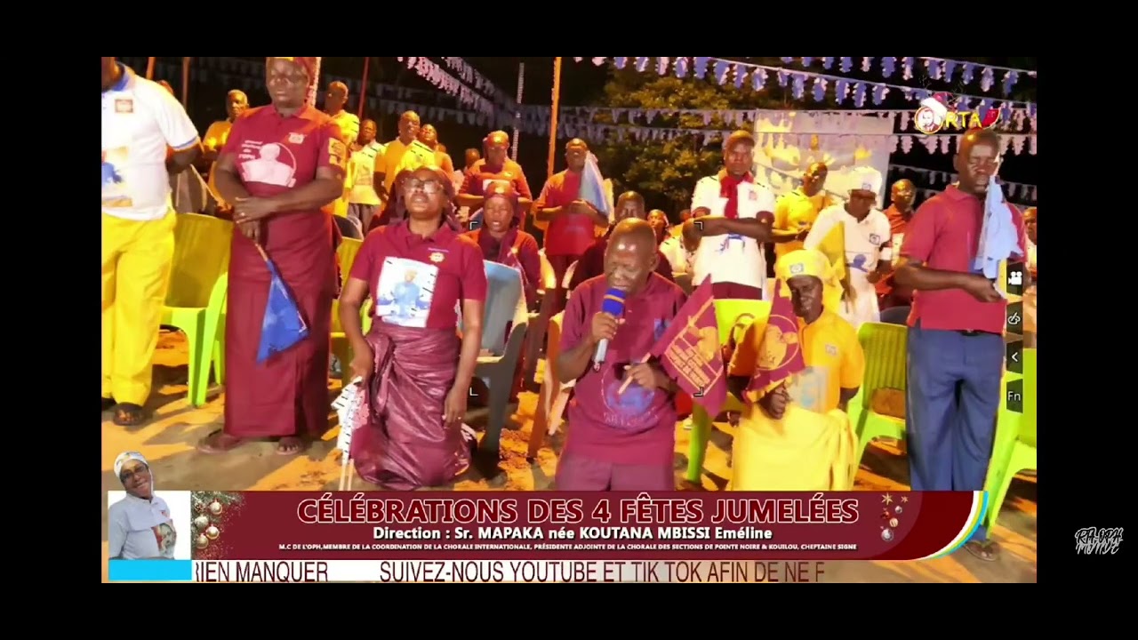 Remise de Temoin en direct de Kibossi avec la @rta-ophmonde 🔥🙏🙌👏 🎉🎈🎊