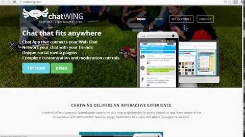 server streaming video Chatwing Embed group chat IFrame HTML Javascipt