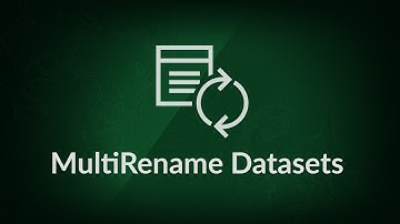 MultiRename Datasets | XTools Pro, extension for ArcGIS Desktop