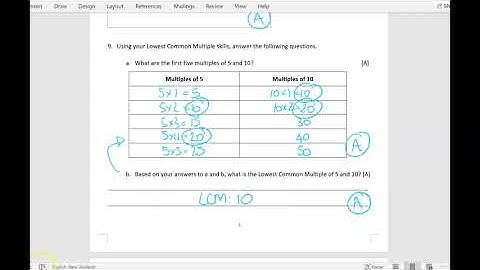 WBHS - Year 9 - MYE 2021 - Part 1 Number Solutions