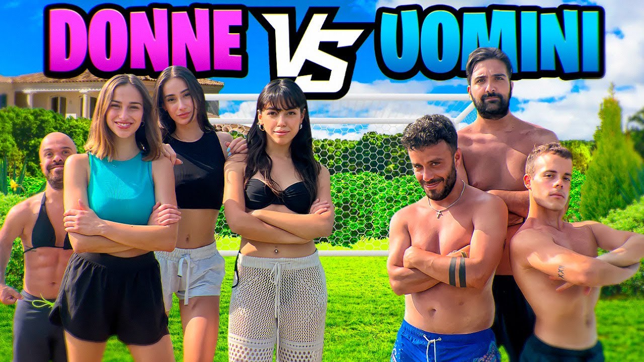 DONNE vs UOMINI in VILLA ELITES ⚽