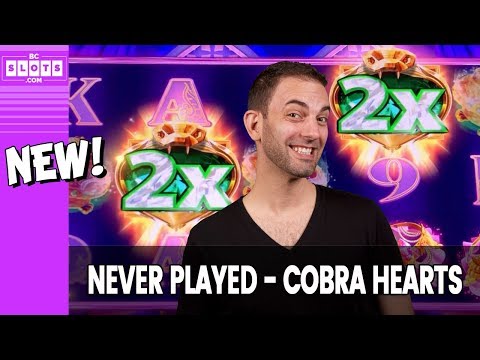 🐍 NEW 4 Me: Cobra Hearts 💰 $1500 @ San Manuel Casino ✪ BCSlots (S. 18 • Ep. 5) #AD